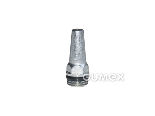 Tryska do ofukovací pistole ABG, délka 30mm, vnější závit G 1/4", ocel